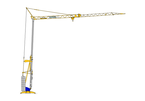 POTAIN Igo 18 Cranes with 0-50 HP Range & Has Cranes Type